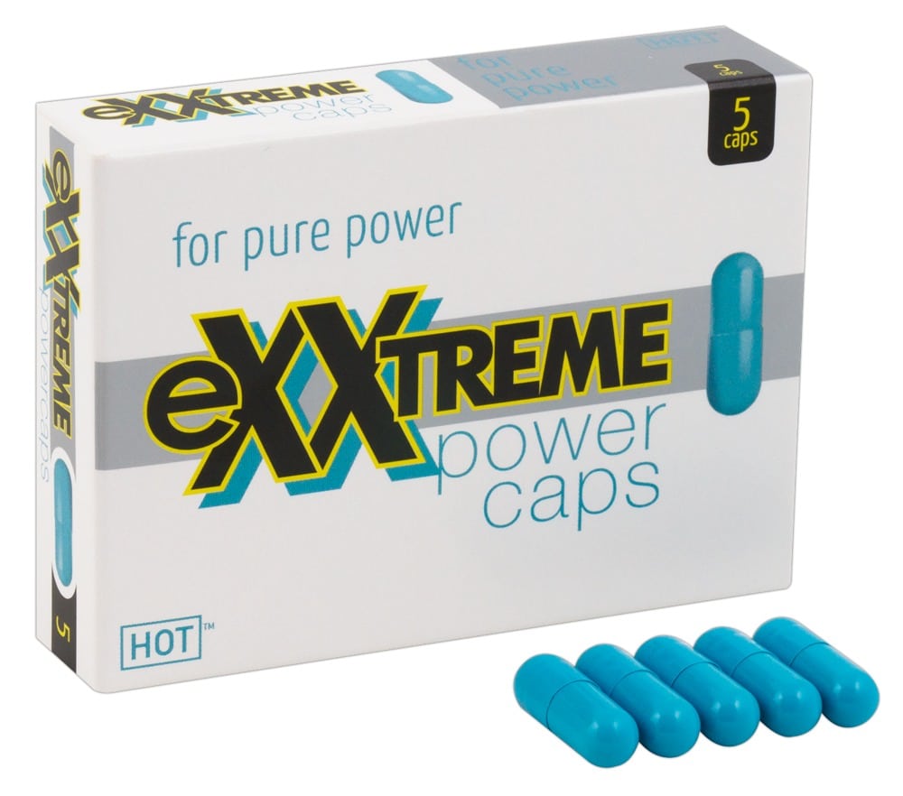 HOT eXXtreme Power Caps - Nahrungsergänzung für IHN 2,9 g 5 Stück