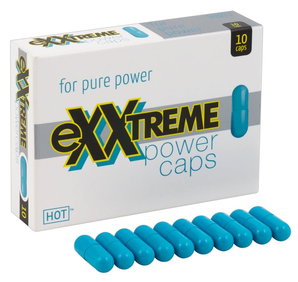 HOT eXXtreme Power Caps - Nahrungsergänzung für IHN 5,8 g 10 Stück