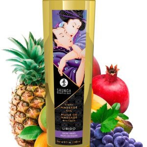 Shunga Luxus-Massageöl Aphrodisia/Rosen240 Exotic Fruits (240 ml)