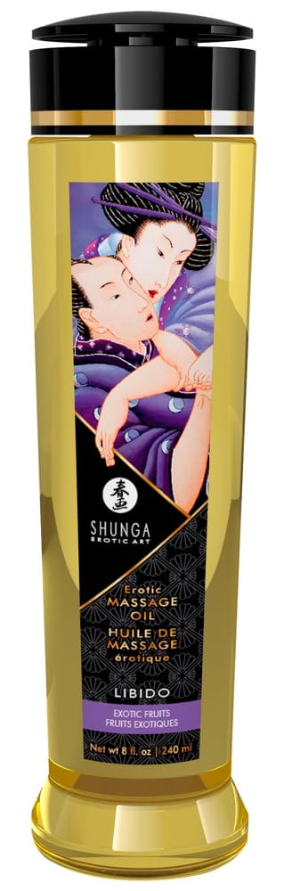 Shunga Luxus-Massageöl Aphrodisia/Rosen240 Exotic Fruits (240 ml)