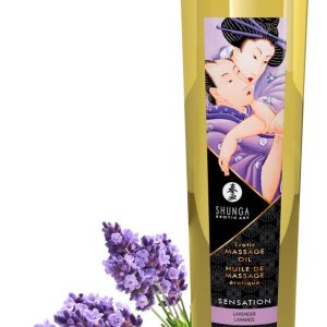Shunga Luxus-Massageöl Aphrodisia/Rosen240 Lavander (240 ml)