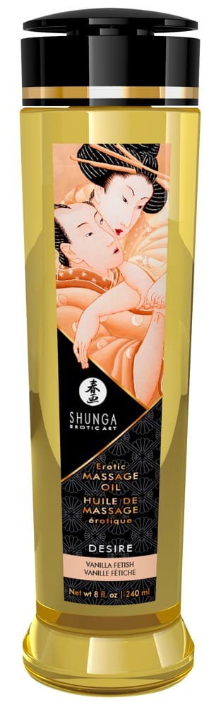 Shunga Luxus-Massageöl Aphrodisia/Rosen240 Vanilla (240 ml)