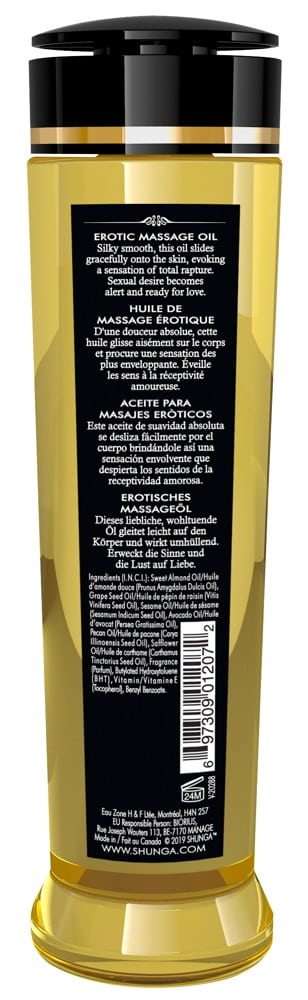 Shunga Luxus-Massageöl Aphrodisia/Rosen240 Vanilla (240 ml)