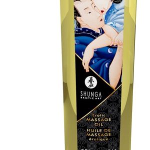 Shunga Luxus-Massageöl Aphrodisia/Rosen240 Midnight Flower (240 ml)