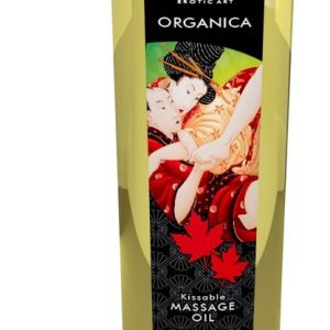 Shunga Organica Green Tea Massageöl - Luxuriöse Sinneserweckung Maple Delight (240 ml)