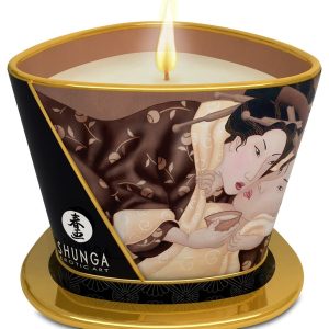 Shunga Luxus Massagekerze Rosen170 Intoxicating Chocolate (170 ml)