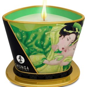 Shunga Luxus Massagekerze Rosen170 Exotic Green Tea (170 ml)