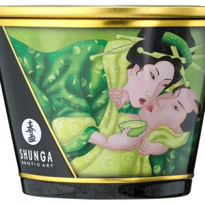 Shunga Luxus Massagekerze Rosen170 Exotic Green Tea (170 ml)