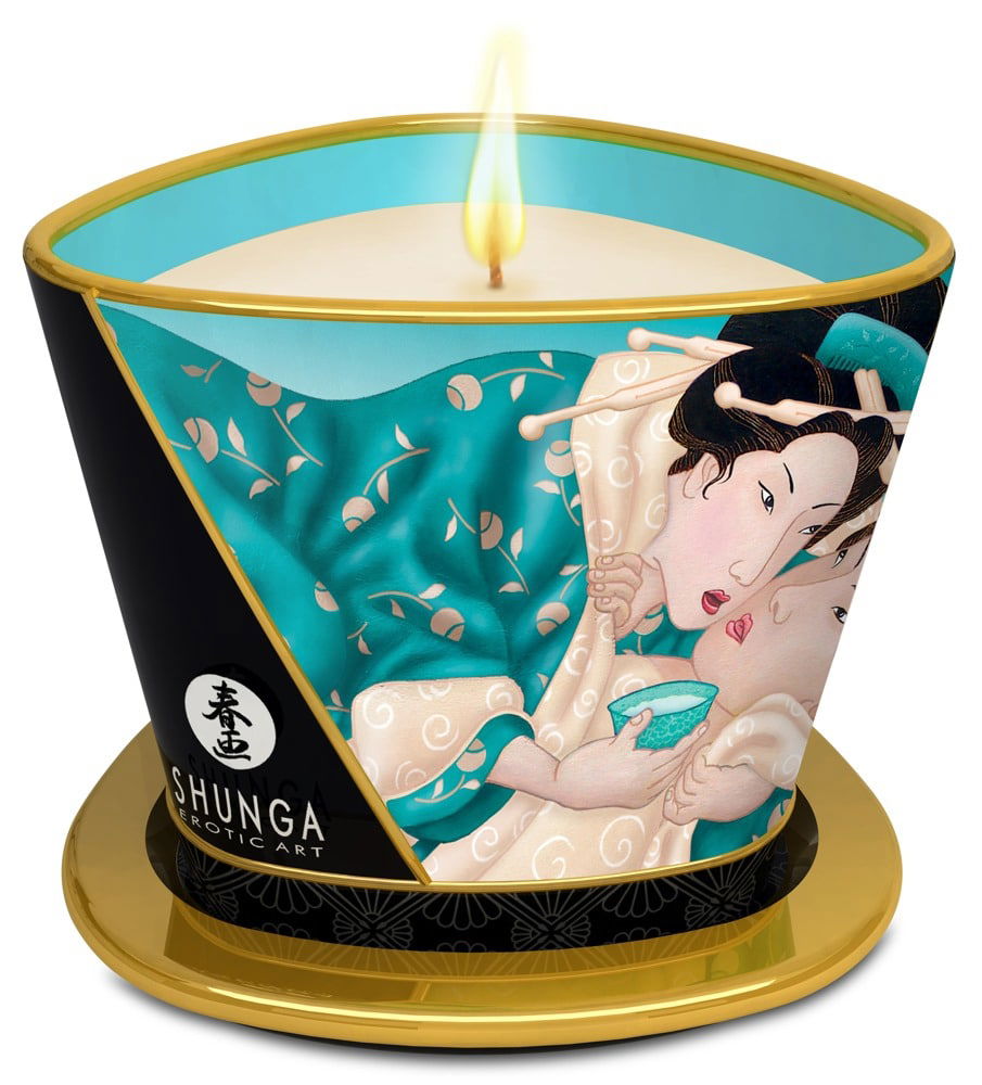 Shunga Luxus Massagekerze Rosen170 Island Blossoms (170 ml)