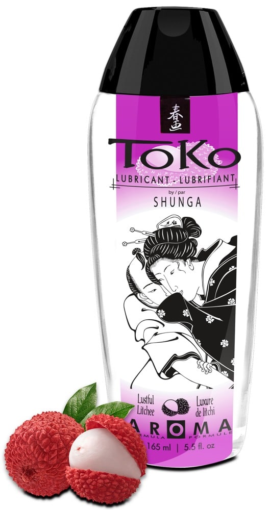 Shunga Toko Aroma Gleitgel - Blazing Cherry, 165ml Litchee (165 ml)