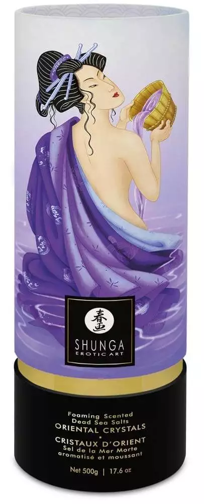 Shunga Oriental Crystals Lotus Flower - Luxuriöses Badesalz Exotic Fruits (600 g) Shunga Oriental Crystals Lotus Flower - Luxuriöses Badesalz Exotic Fruits (600 g)