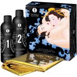 Shunga Oriental Body Slide - Luxuriöses Massage-Set Exotic Fruits (250 ml)