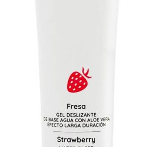 NUEI Inlube Natural Feel - Vegan, Aloe Vera, verschiedene Aromen Strawberry (100 ml)