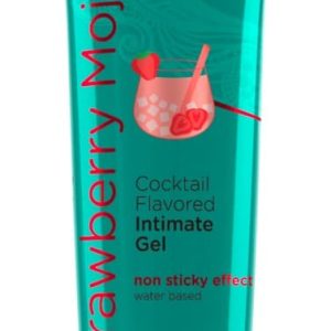 Orgie Sex on the Beach - Intimgel auf Wasserbasis, volles Aroma, nicht klebend, leicht abwaschbar Strawberry Mojito (100 ml)