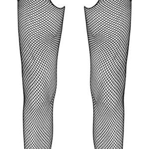 Cottelli LEGWEAR - Verführerische Strapsgurt-Strumpfhose S/M