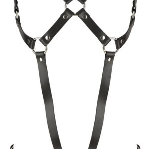 ZADO Fetisch Harness mit Ketten S-L