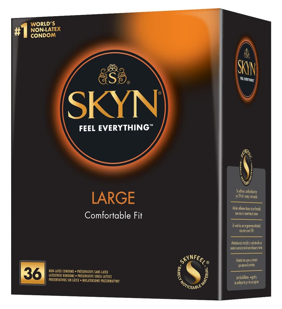 SKYN Large Kondome - Extra groß für mehr Komfort ohne (36 Stück)