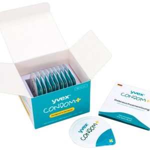 Yvex Condom+ - Extra dicke Kondome für längeren Spaß im Bett! (10 Stück)