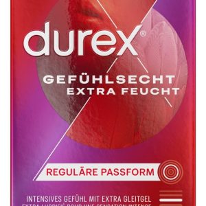 Durex Extra Feucht Kondome - Intensives Gefühl (8er) (8 Stück)