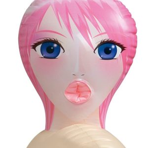 NMC Dishy Dyanne Manga-Liebespuppe rosa Haare