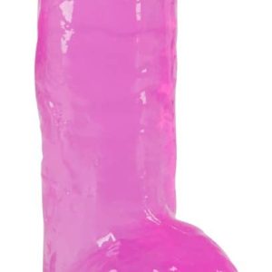 You2Toys Praller Dildo Flex Clear Pink transparent-violett