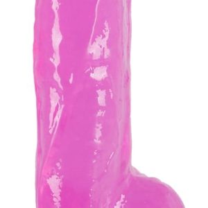 You2Toys Praller Dildo Flex Clear Pink transparent-violett