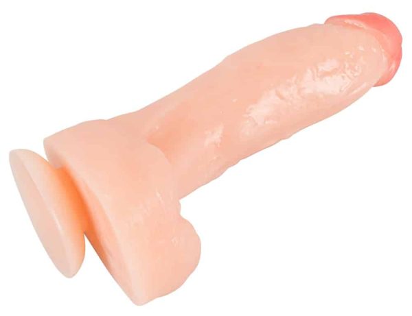 Realistixxx Naturdildo mit Saugfuß - Biegsam und lebensecht