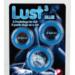 Lust 3 Penisringe Blue