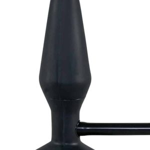 You2Toys True Black Analplug - Aufblasbarer Plug mit Saugfuß