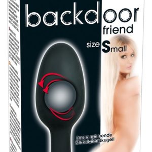 Backdoor Friend - Analplug mit rotierender Kugel