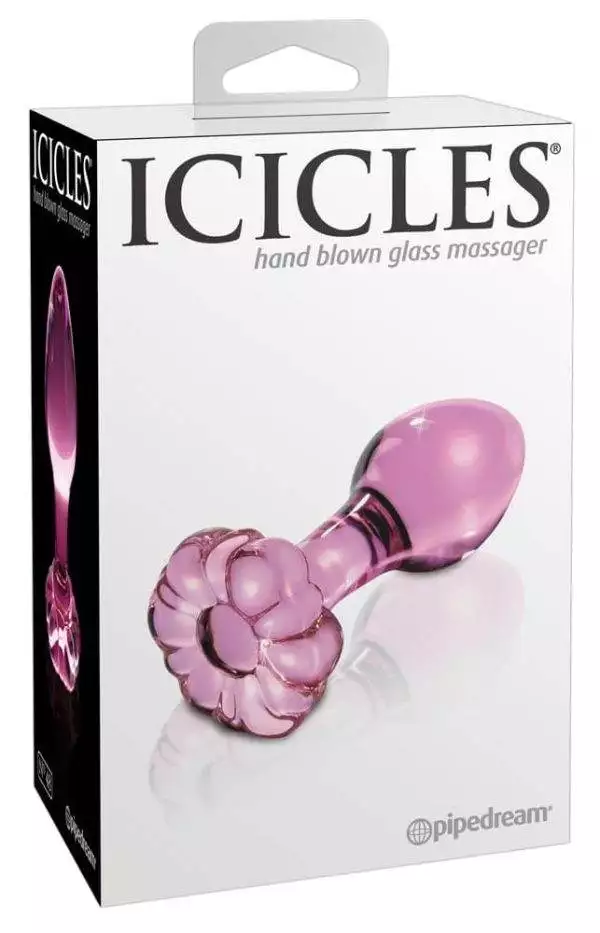 Icicles Analplug - Blütenstopper, handgefertigt