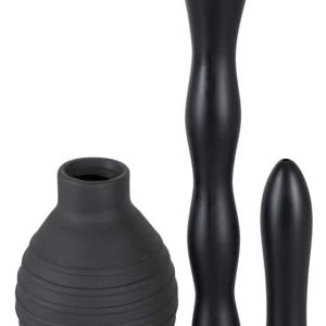 You2Toys Intimdusche - Schwarze Intimdusche mit austauschbaren Schraub-Aufsätzen