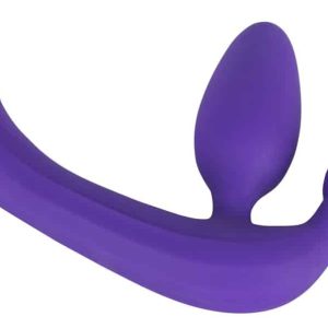 Strapless Strap-On - Doppelte Stimulation | Gemeinsames Vergnügen Lila