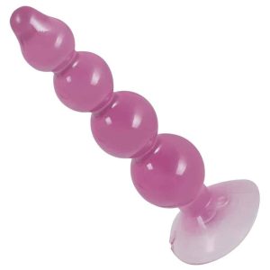 You2Toys Analkugeldildo - Erotische Kugel für intensiven Genuss Lila/Transparent