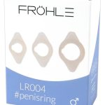 Fröhle Penisringe 3er Set - Ø 16/21/26 mm, seidig weich, ergonomisch, elastisch