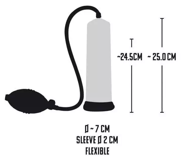 Mister Boner - Power Pump mit Messskala