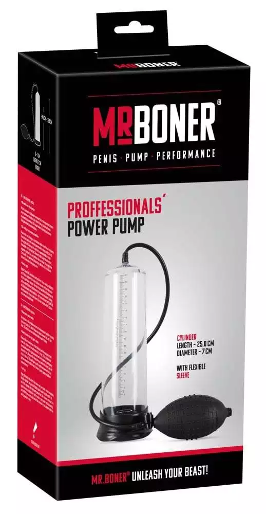 Mister Boner - Power Pump mit Messskala