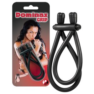 You2Toys Dominas Grip - Individuell einstellbare Penis- und Hodenschlaufe aus Latex (1 Stück)