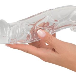 Crystal Clear Penis Sleeve - Transparente Verlängerung und Unterstützung