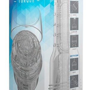 Fleshlight GO Torque - Transparenter Masturbator