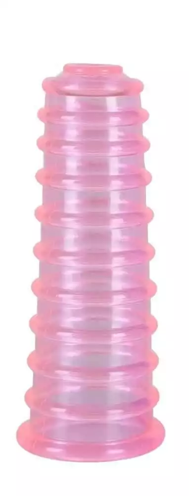 You2Toys Love Fingers 2er Set - Gerillt & Genoppt - Dehnbar & Vielseitig Lila Pink