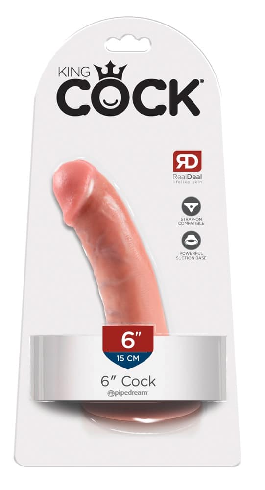 King Cock Naturdildo 6 Inch Flesh