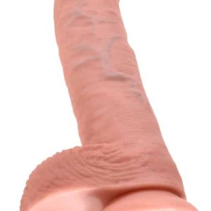 King Cock Realistischer Dildo | Mit Saugfuß | Strap-on kompatibel Light