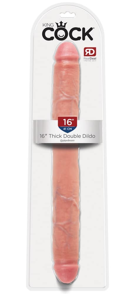 King Cock 16" Doppeldildo - Naturgetreu und stimulationsintensiv