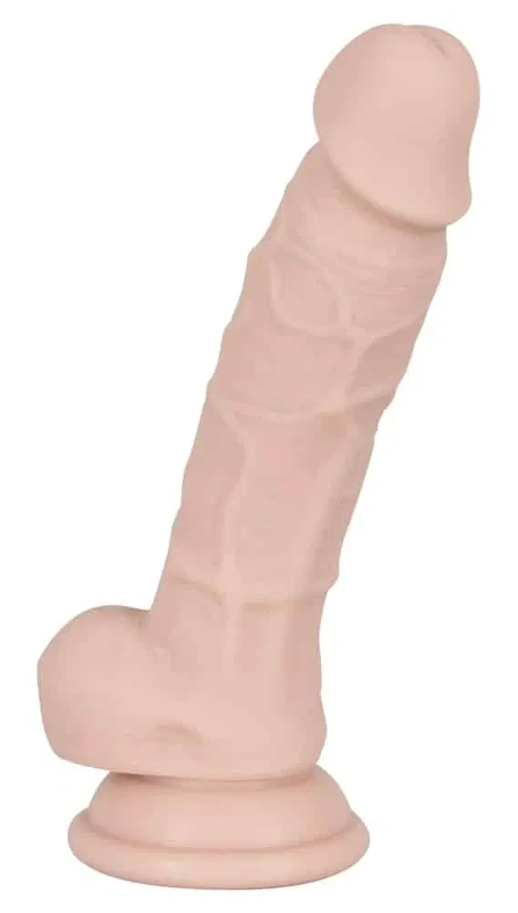 You2Toys Natur Dildo | Pralle Eichel | Äderung | Saugfuß