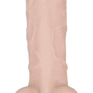 You2Toys Natur Dildo | Pralle Eichel | Äderung | Saugfuß