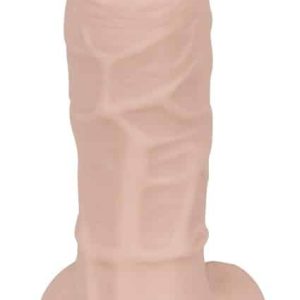 You2Toys Natur Dildo | Pralle Eichel | Äderung | Saugfuß