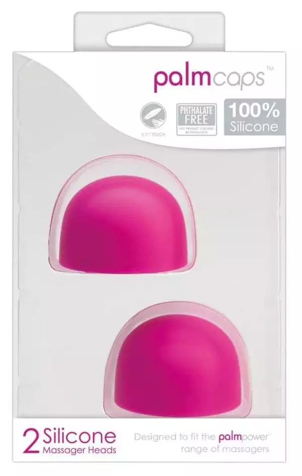 05144700000_verp palmpower Ersatzaufsätze - weiches Silikon, 2 Stück pink