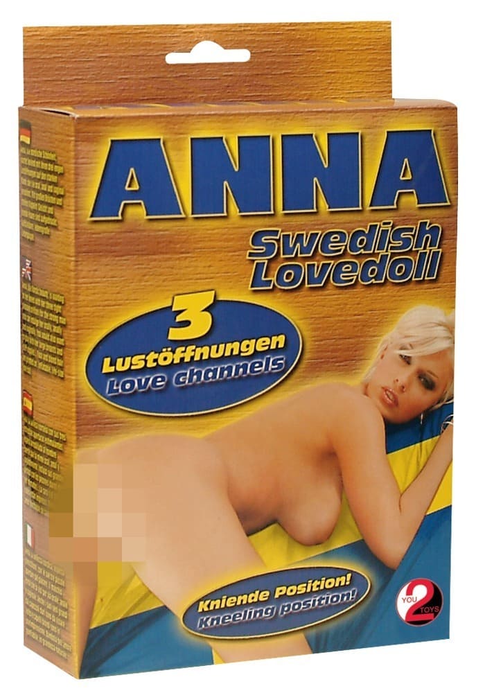 You2Toys Anna Love Doll - Kniende Liebespuppe mit 3 Öffnungen