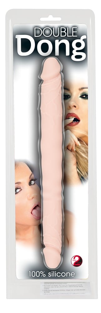 You2Toys Doppeldildo Naturlook - Flexibel & Prall